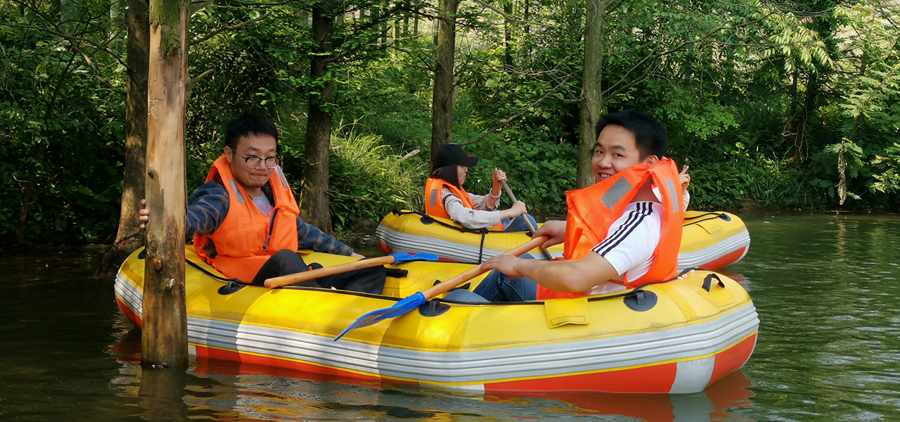 2019浙西大峽谷團建活動